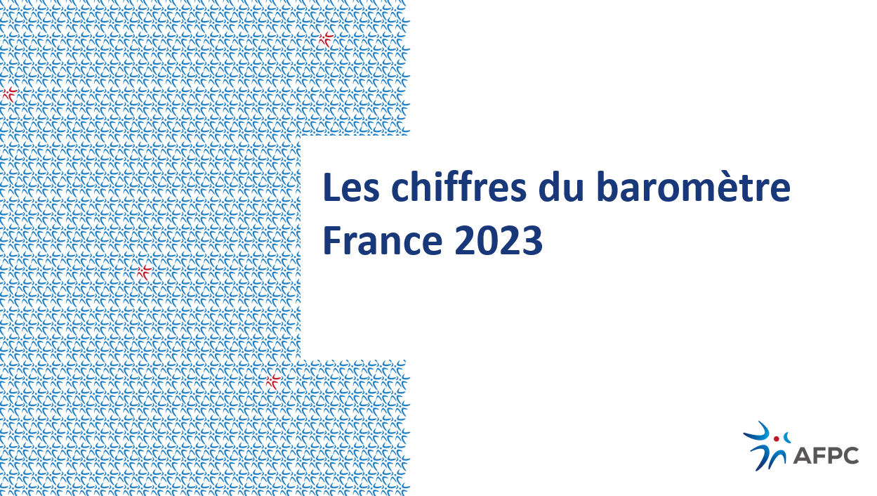 Illustration Les chiffres du baromètre France 2023 de l'AFPC