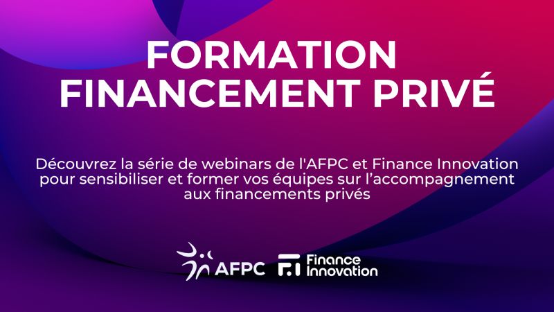 Illustration Replay des webinars de formation sur l’accompagnement aux financements privés